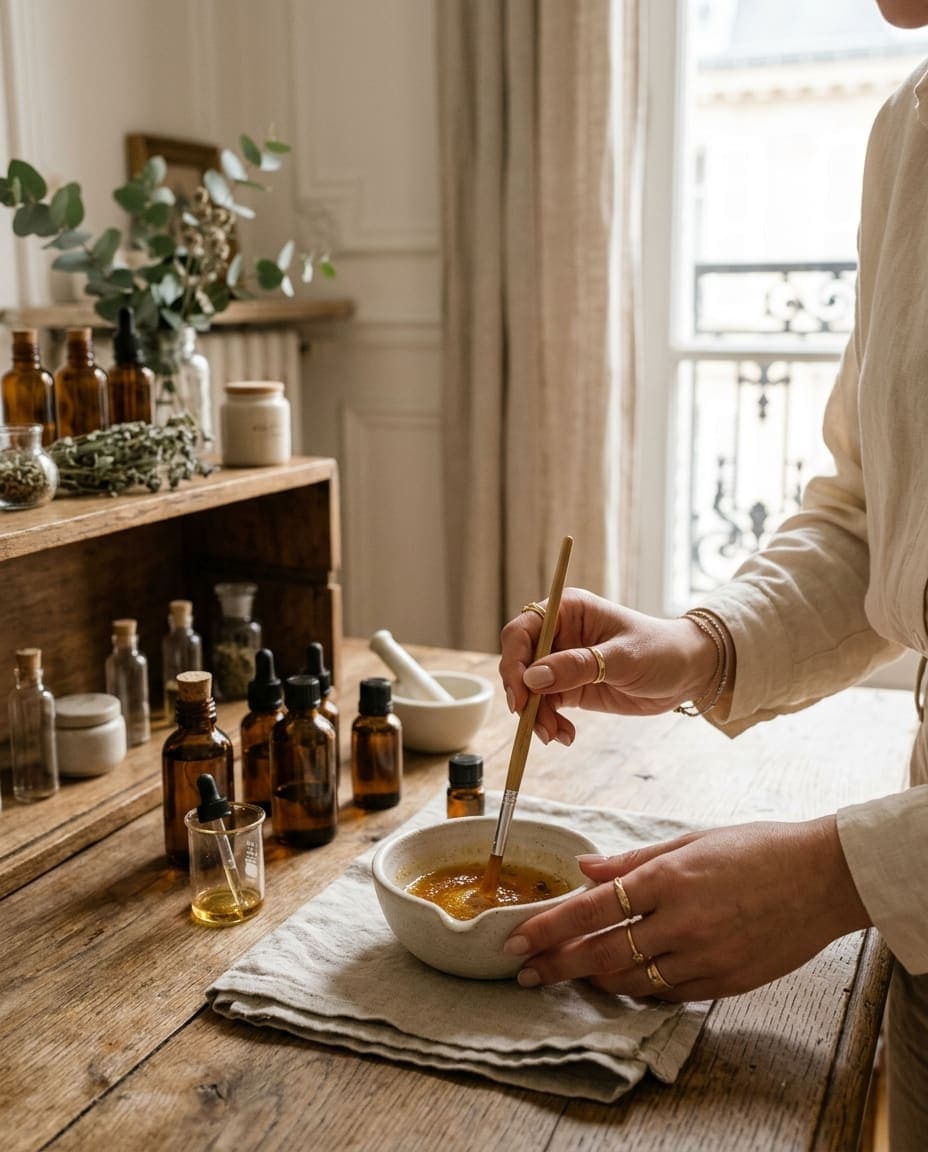Préparation d'un sérum sur mesure